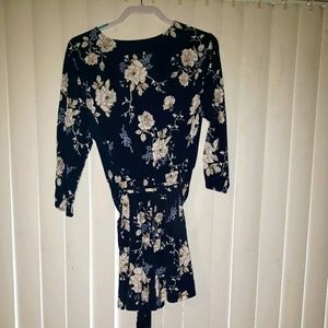 NWOT Maurices romper with belt